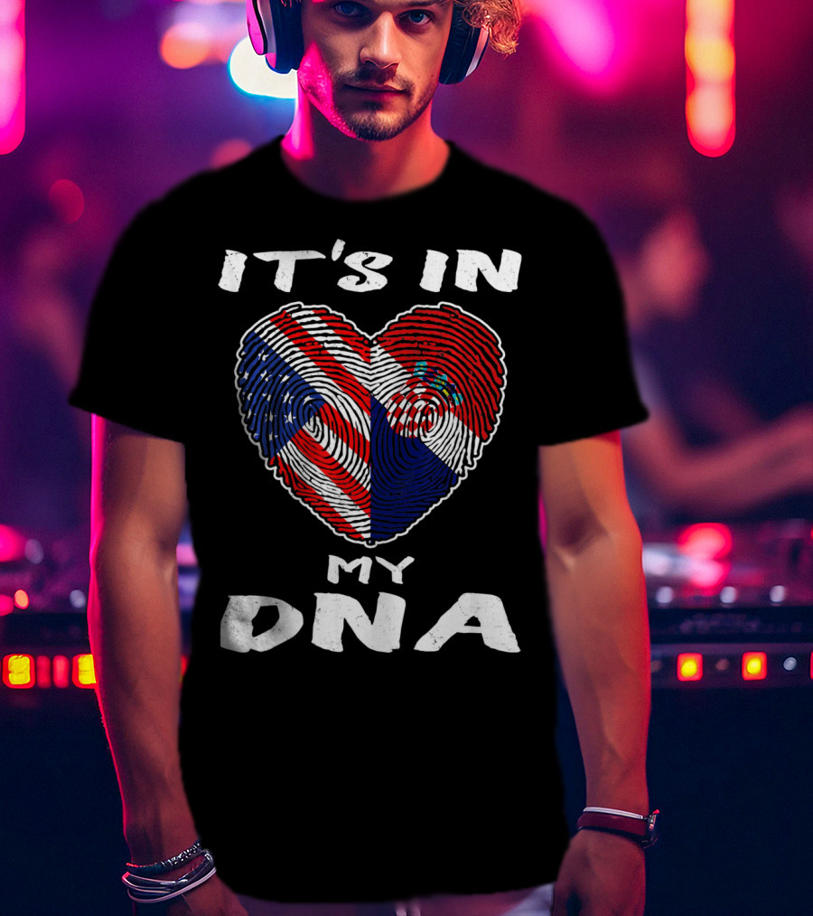 It's In My DNA Croatia Flag Heart Croatian Bira T-Shirt