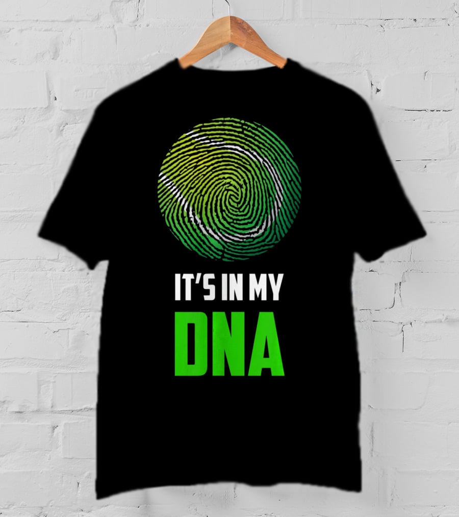 It's In My DNA Tennis Fingerprint T-Shirt