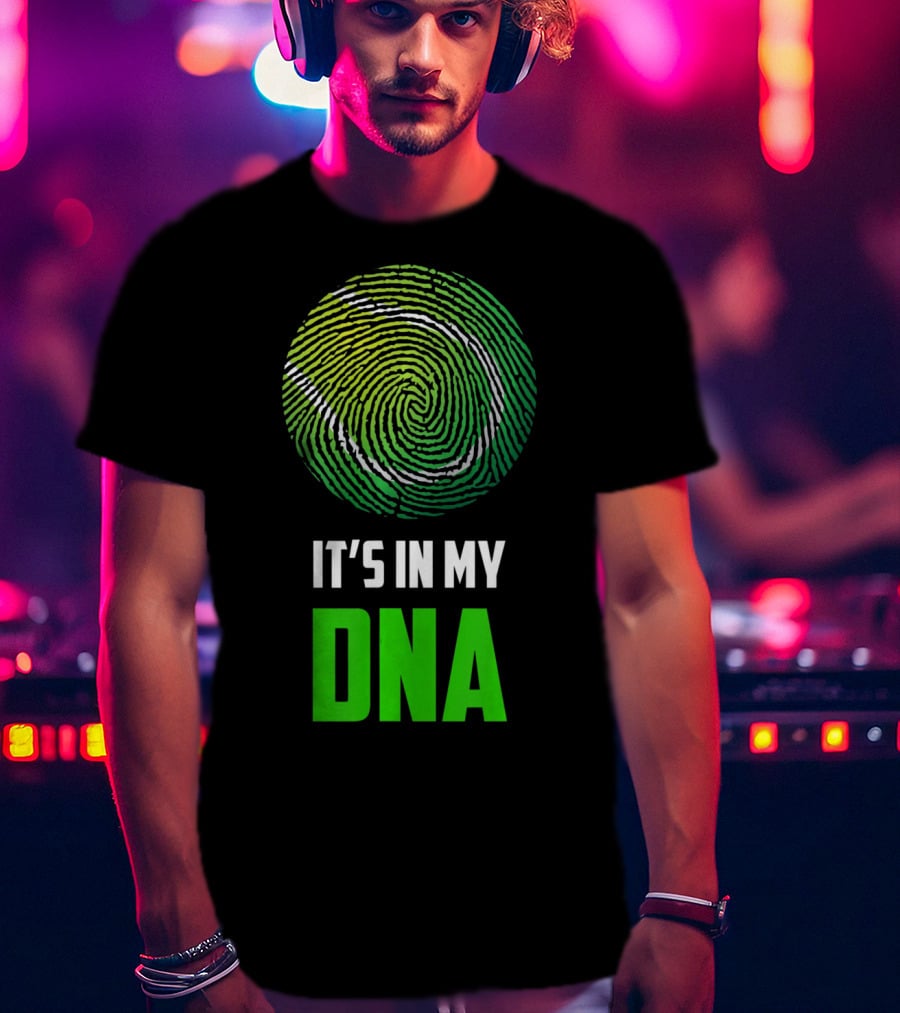 It's In My DNA Tennis Fingerprint T-Shirt