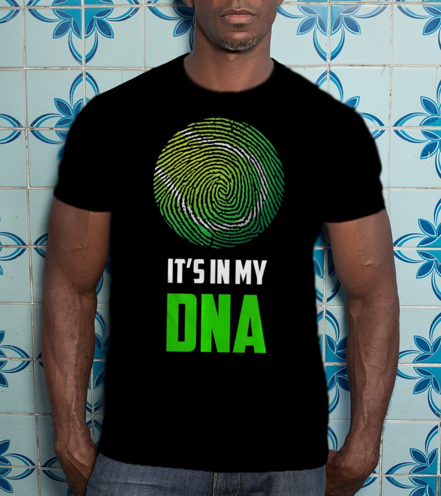 It's In My DNA Tennis Fingerprint T-Shirt