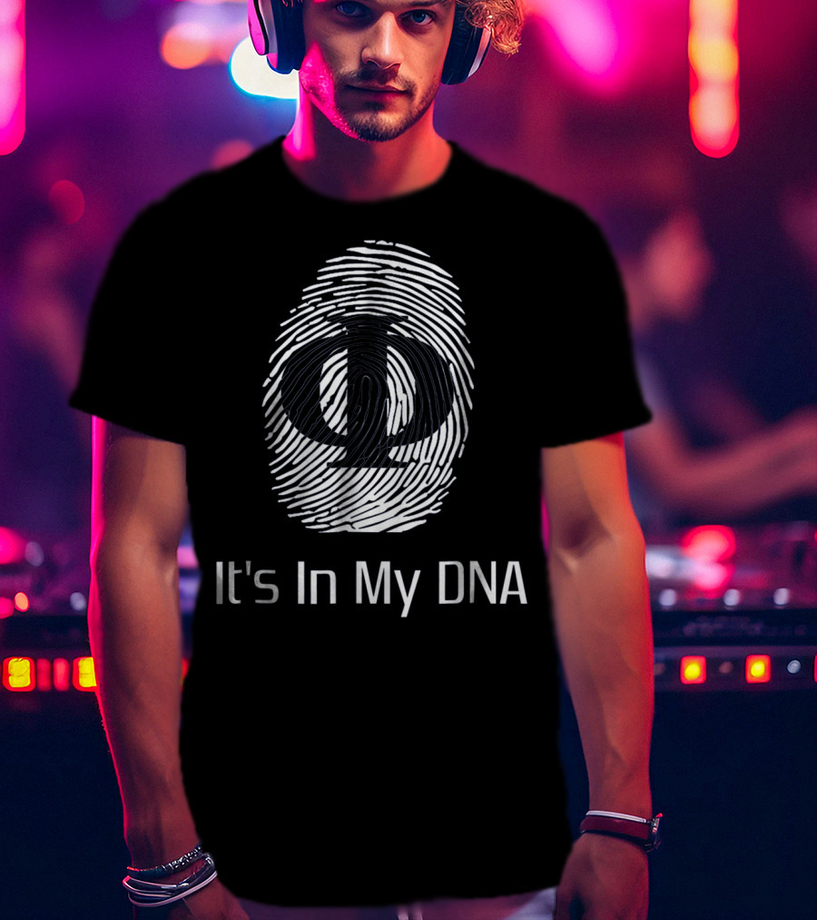 Phi Fingerprint It's In My DNA T-Shirt