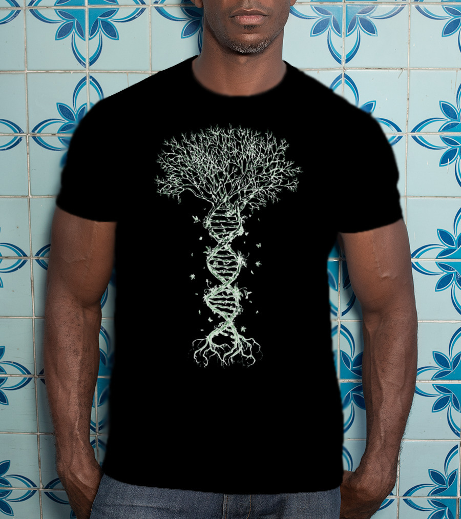 DNA Tree Of Life Biology Nature Connection T-Shirt