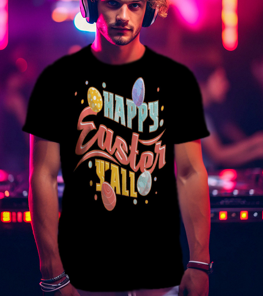 Happy Easter Y'all Outfits Men T-Shirt