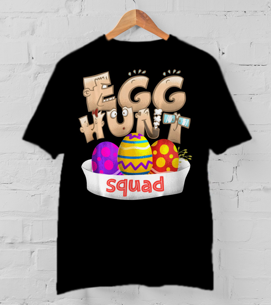 Egg Hunt Squad Cool Easter T-Shirt