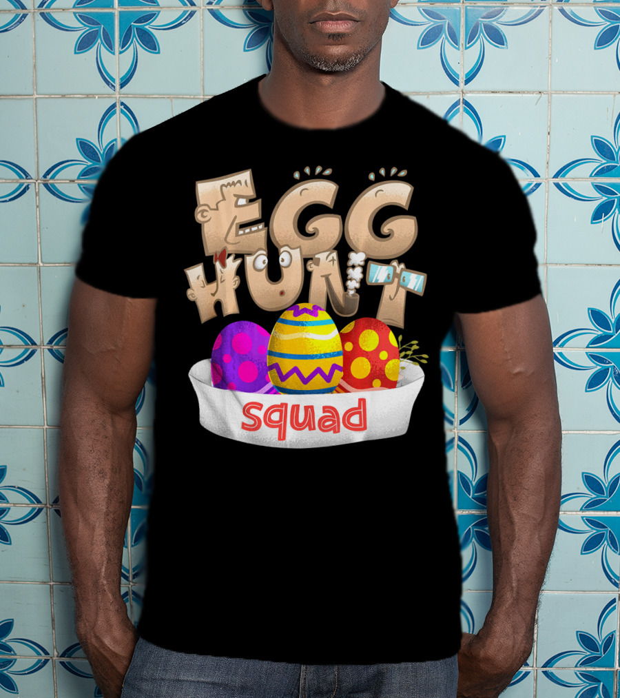 Egg Hunt Squad Cool Easter T-Shirt