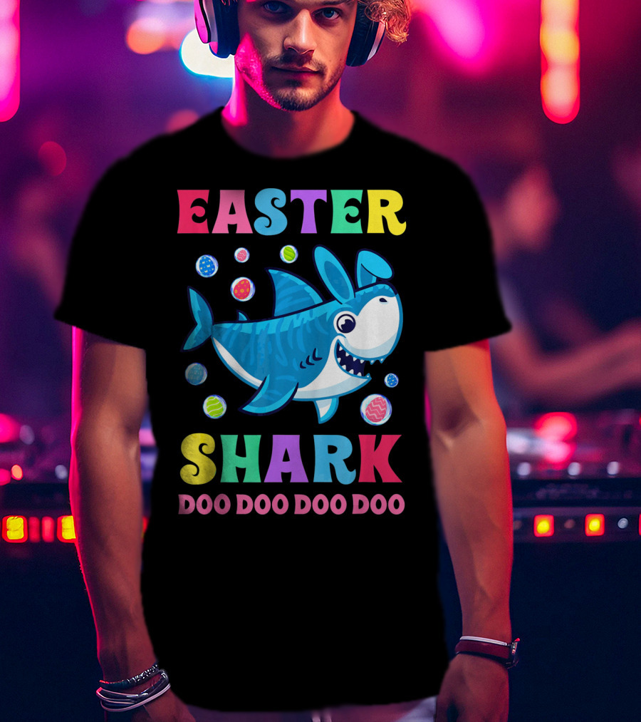Easter Shark Doo Doo Doo Doo T-Shirt