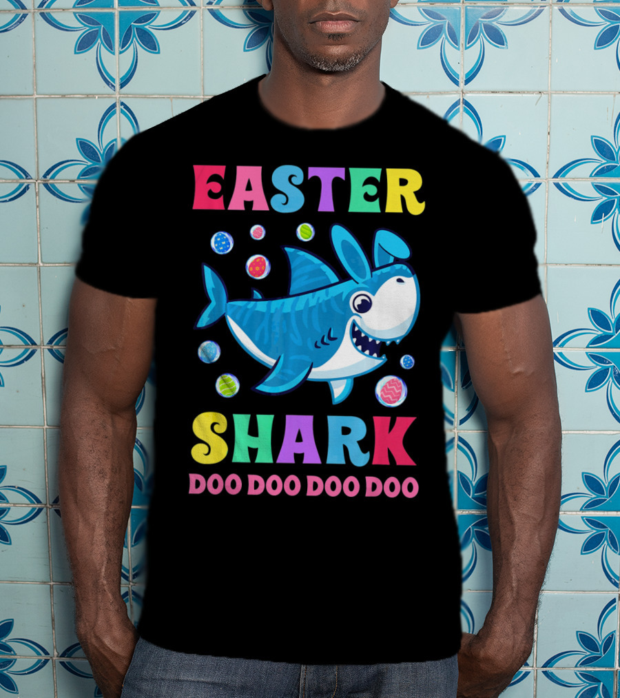 Easter Shark Doo Doo Doo Doo T-Shirt
