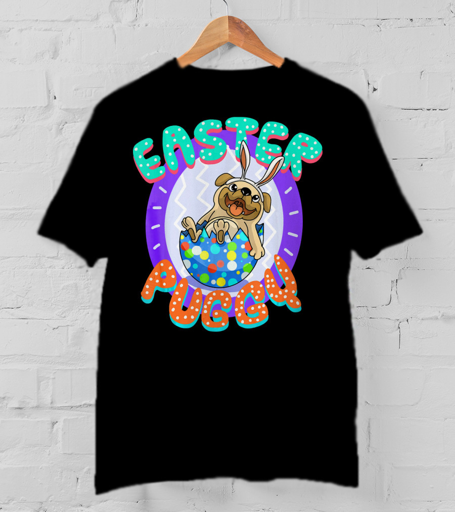 Easter Puggy Cute Resurrection Pug Dog T-Shirt