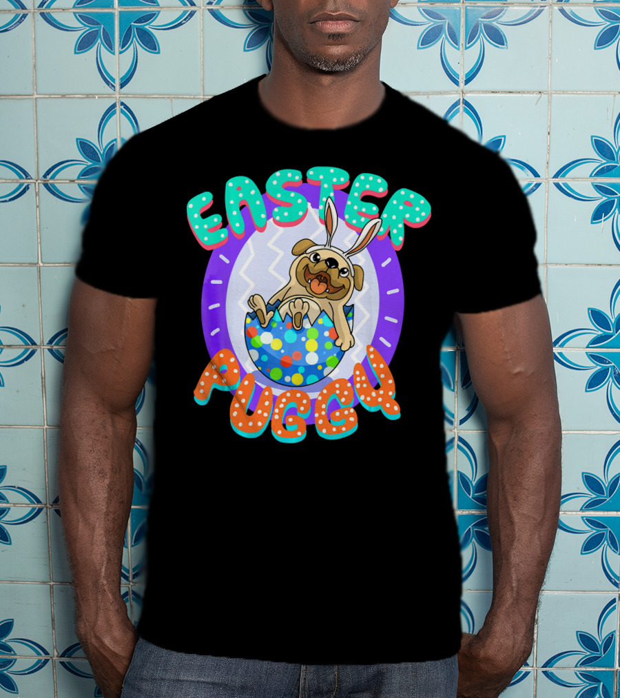 Easter Puggy Cute Resurrection Pug Dog T-Shirt