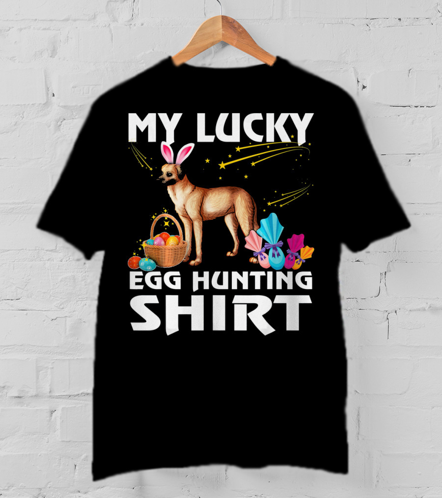 My Lucky Egg Hunting Shirt Anatolian Shepherd Dog Bunny T-Shirt