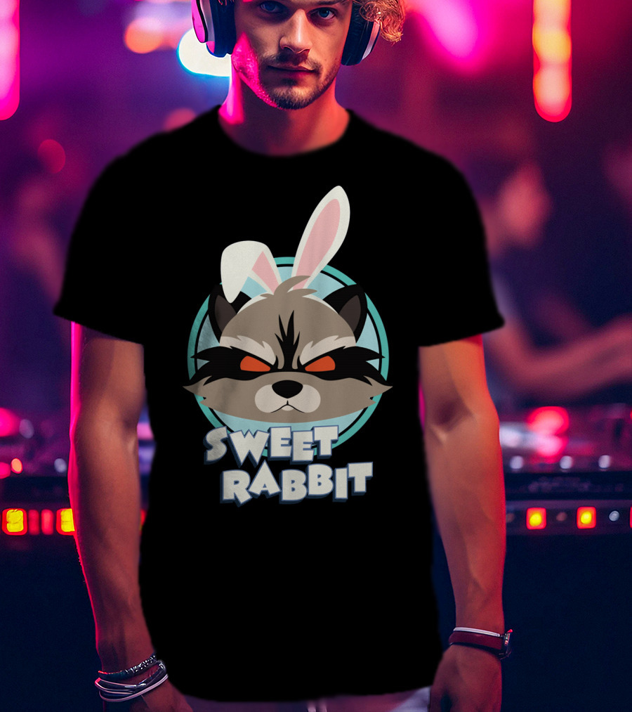 Marvel Rocket Raccoon Sweet Rabbit Easter T-Shirt