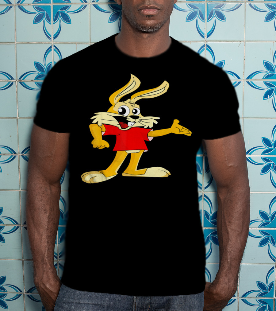 Rabbit Bunny Easter Cartoon Character T-Shirt
