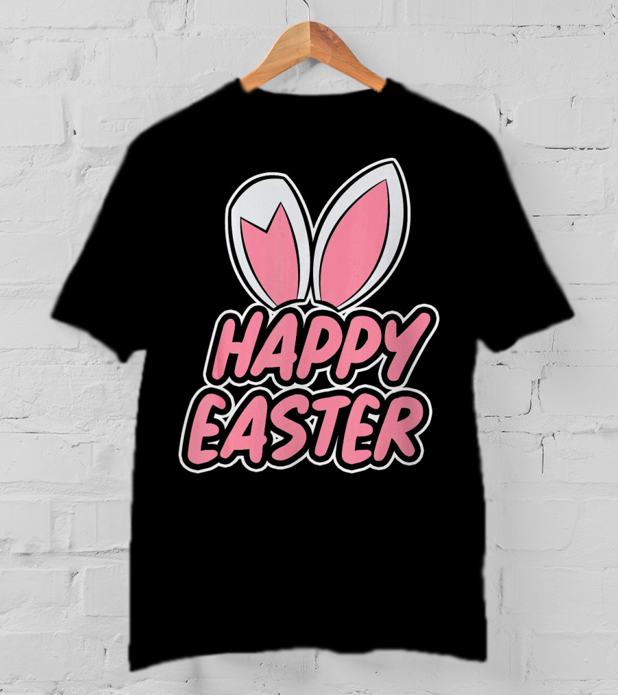 Happy Easter Bunny Ears T-Shirt