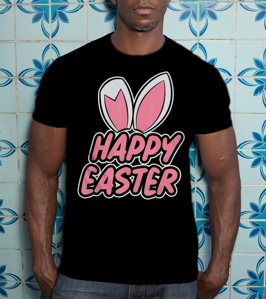 Happy Easter Bunny Ears T-Shirt
