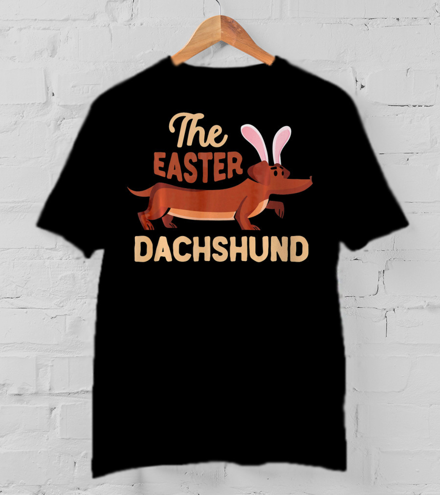 The Easter Dachshund With Bunny Ears T-Shirt