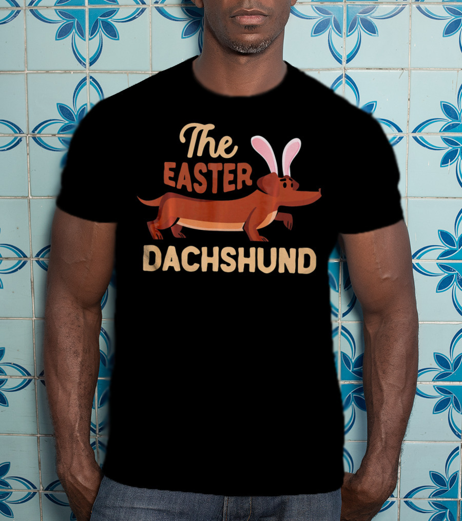 The Easter Dachshund With Bunny Ears T-Shirt