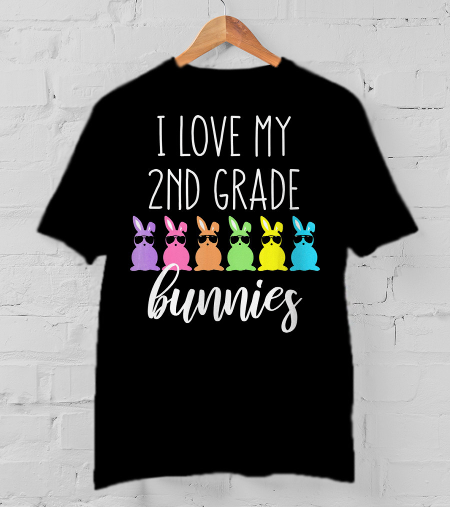 I Love My 2nd Grade Bunnies T-Shirt