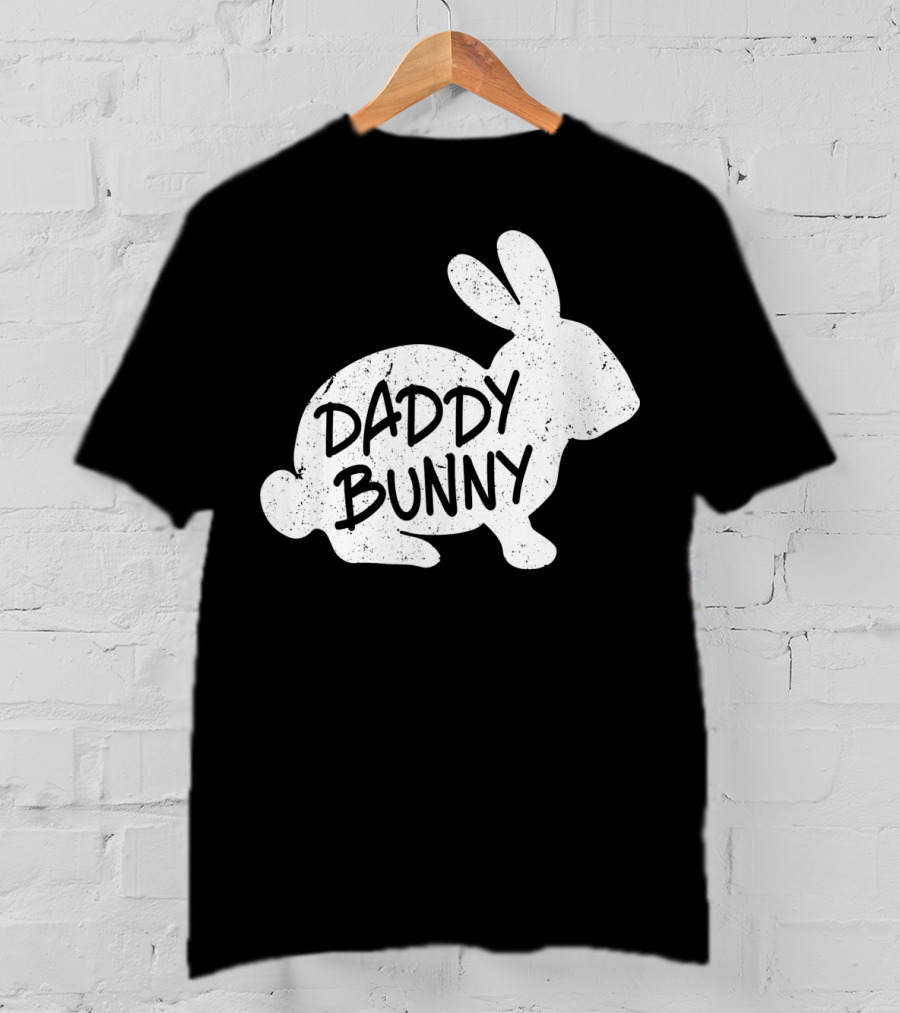 Family Matching Easter Daddy Bunny Matching T-Shirt