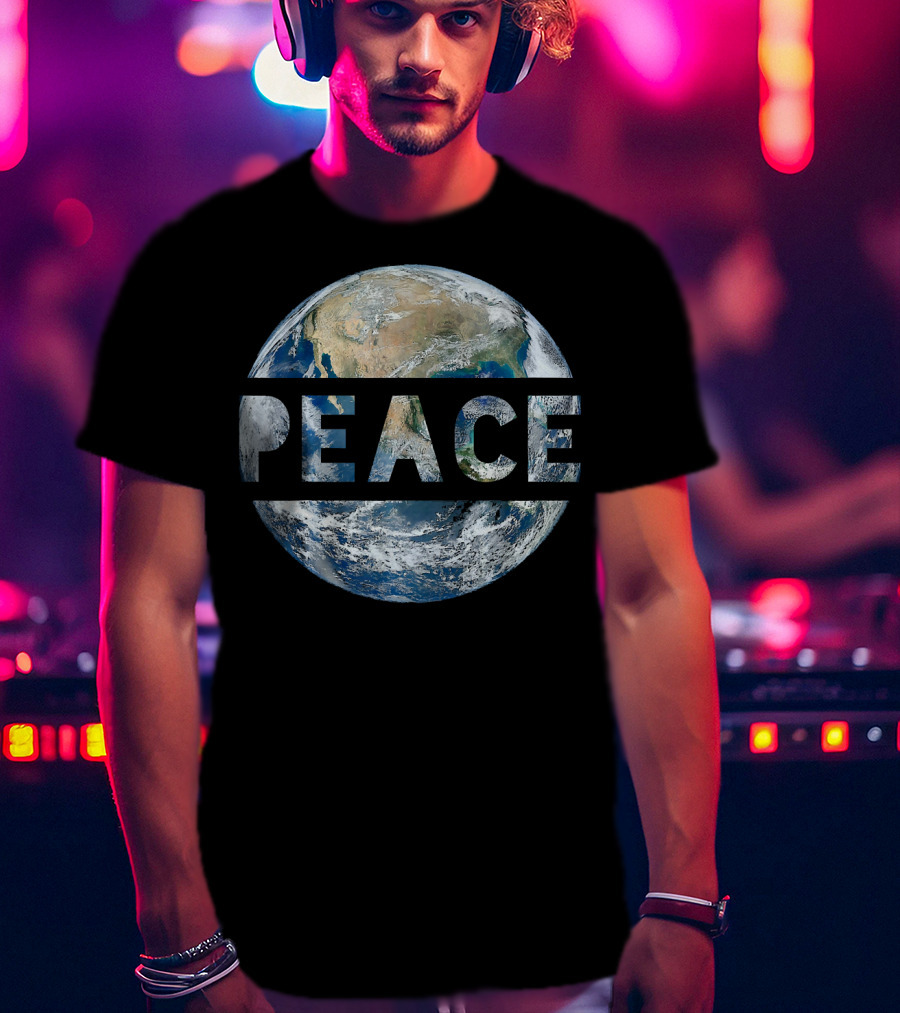 World Peace On Earth Peaceful Conscious Humanity T-Shirt
