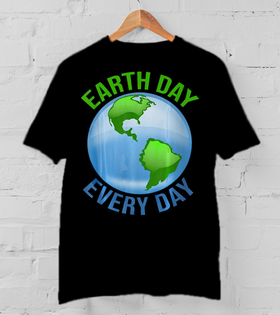 Earth Day Every Day Globe T-Shirt