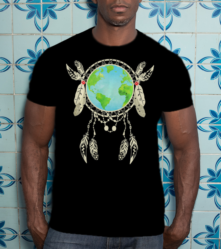 Earth Dreamcatcher Global Celebration Earth Day T-Shirt