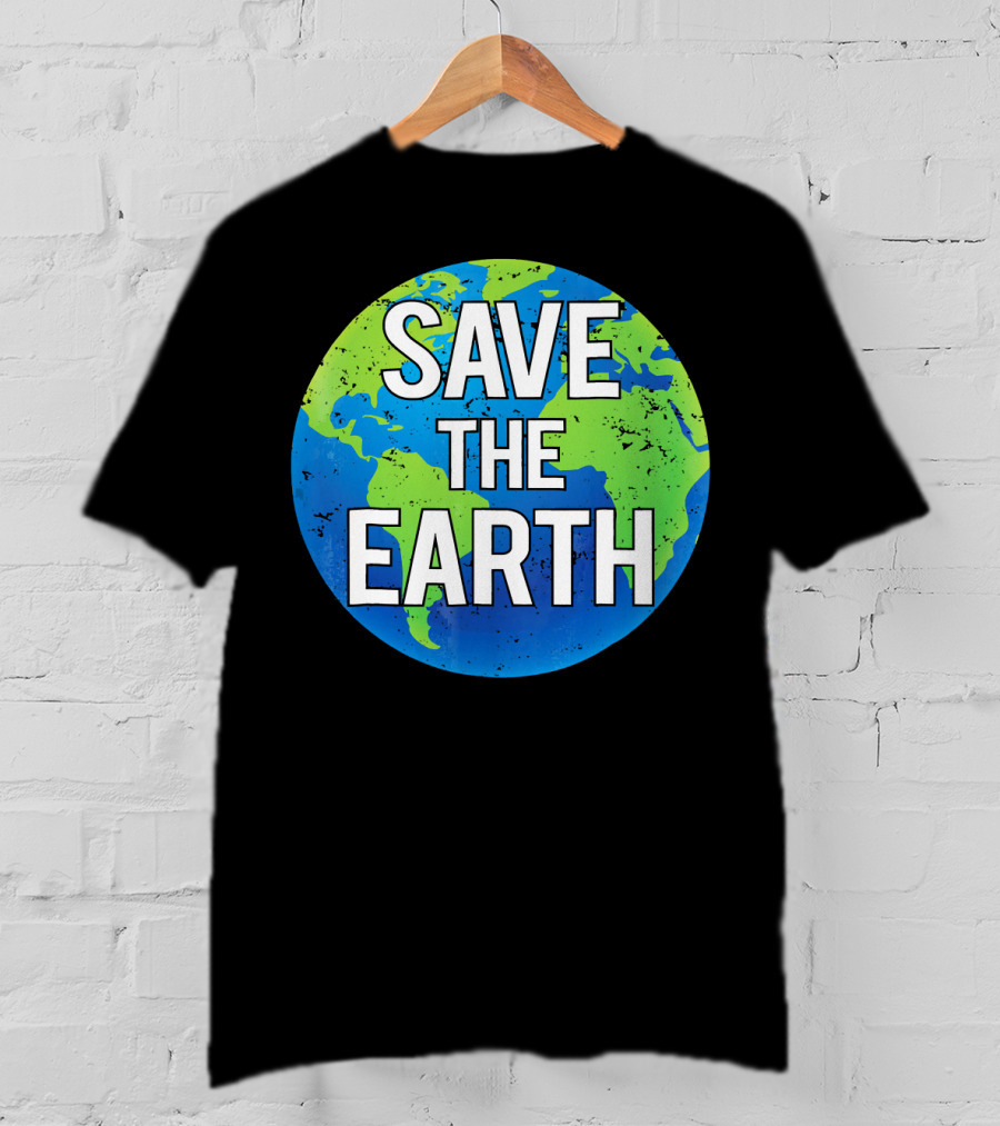 Save The Earth Planet Climate Science T-Shirt