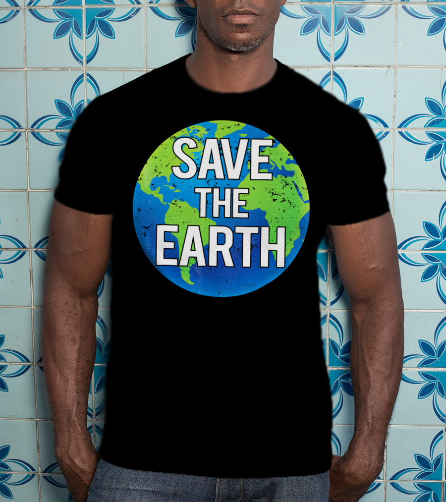 Save The Earth Planet Climate Science T-Shirt