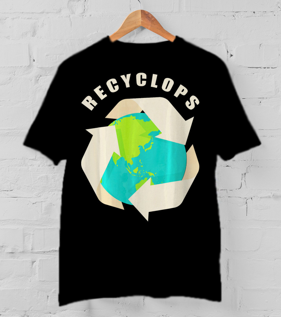 Recyclops Earth Day Recycling T-Shirt