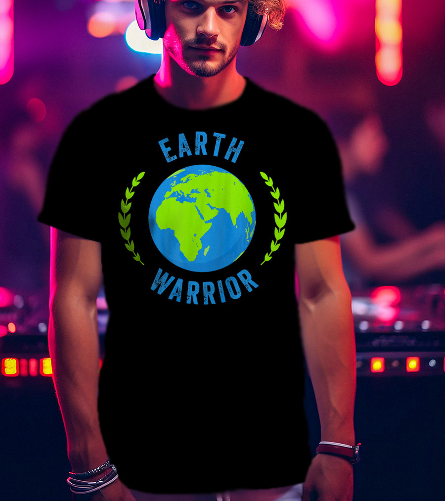 Earth Warrior Global Climate Strike Warm T-Shirt