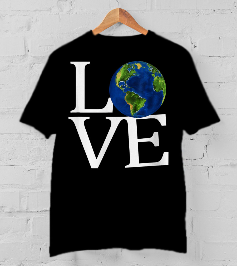 Love Earth Day Environmental Recycling Earth T-Shirt