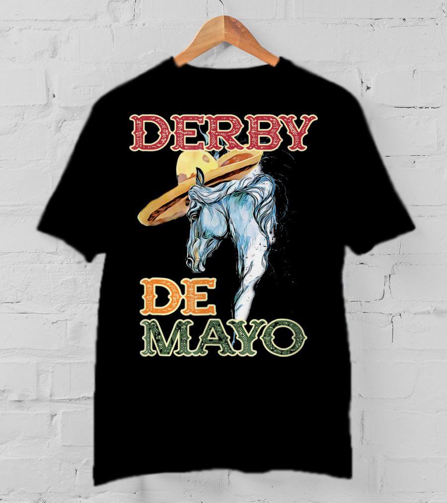 Derby Sombrero De Mayo Horse T-Shirt