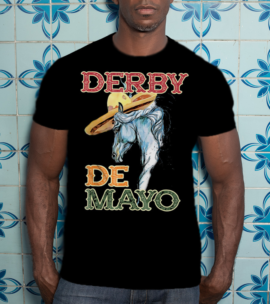 Derby Sombrero De Mayo Horse T-Shirt
