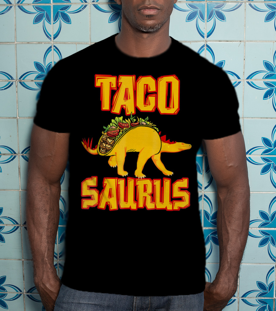 Cinco De Mayo Tacosaurus Dinosaur Taco Saurus T-Shirt