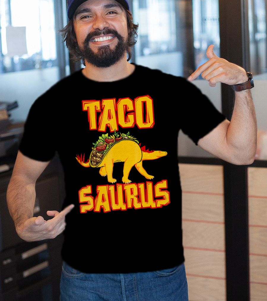 Cinco De Mayo Tacosaurus Dinosaur Taco Saurus T-Shirt