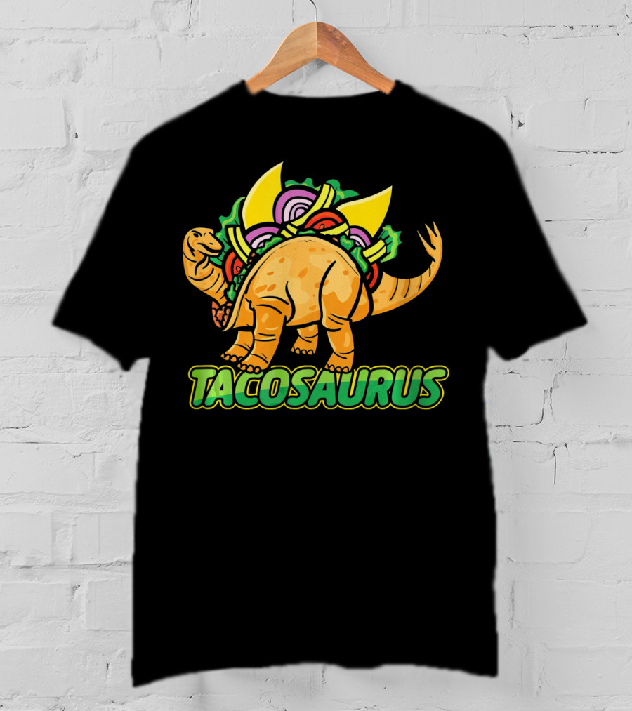 Tacosaurus Dinosaur Taco Cinco De Mayo T-Shirt