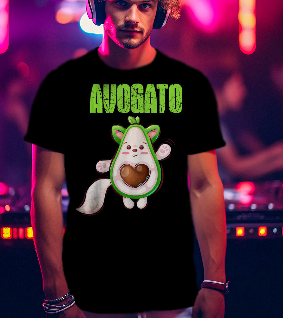 AVOGATO Cinco De Mayo Cat Avocado T-Shirt