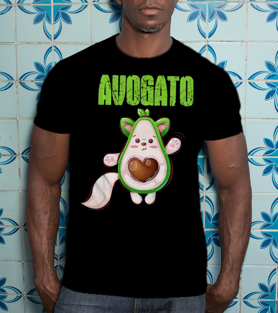 AVOGATO Cinco De Mayo Cat Avocado T-Shirt