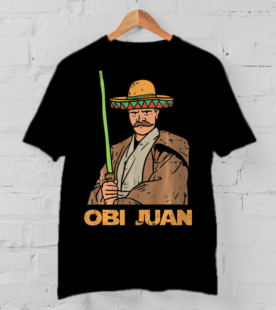 Obi Juan Mexican Sombrero Jedi T-Shirt