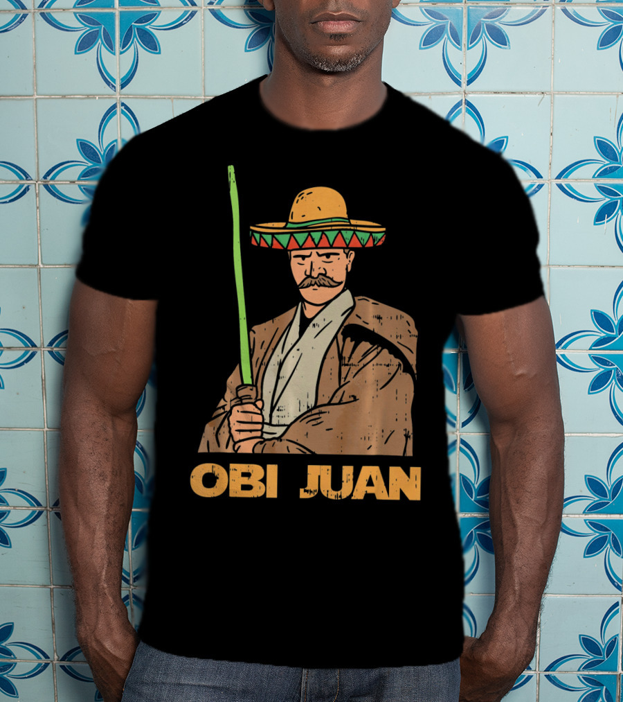 Obi Juan Mexican Sombrero Jedi T-Shirt