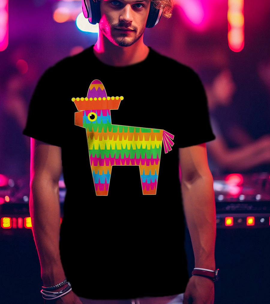 Cinco De Mayo Party Fiesta Pinata T-Shirt