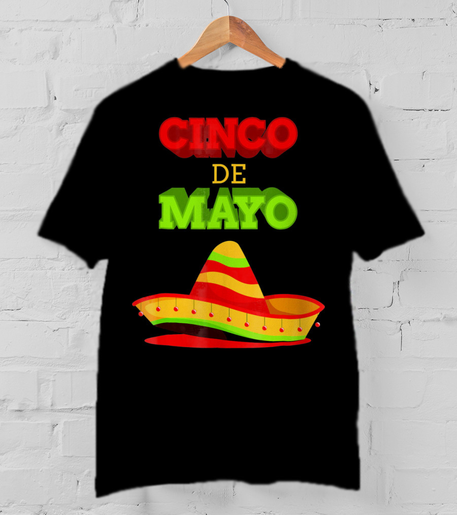 Cinco De Mayo Sombrero T-Shirt