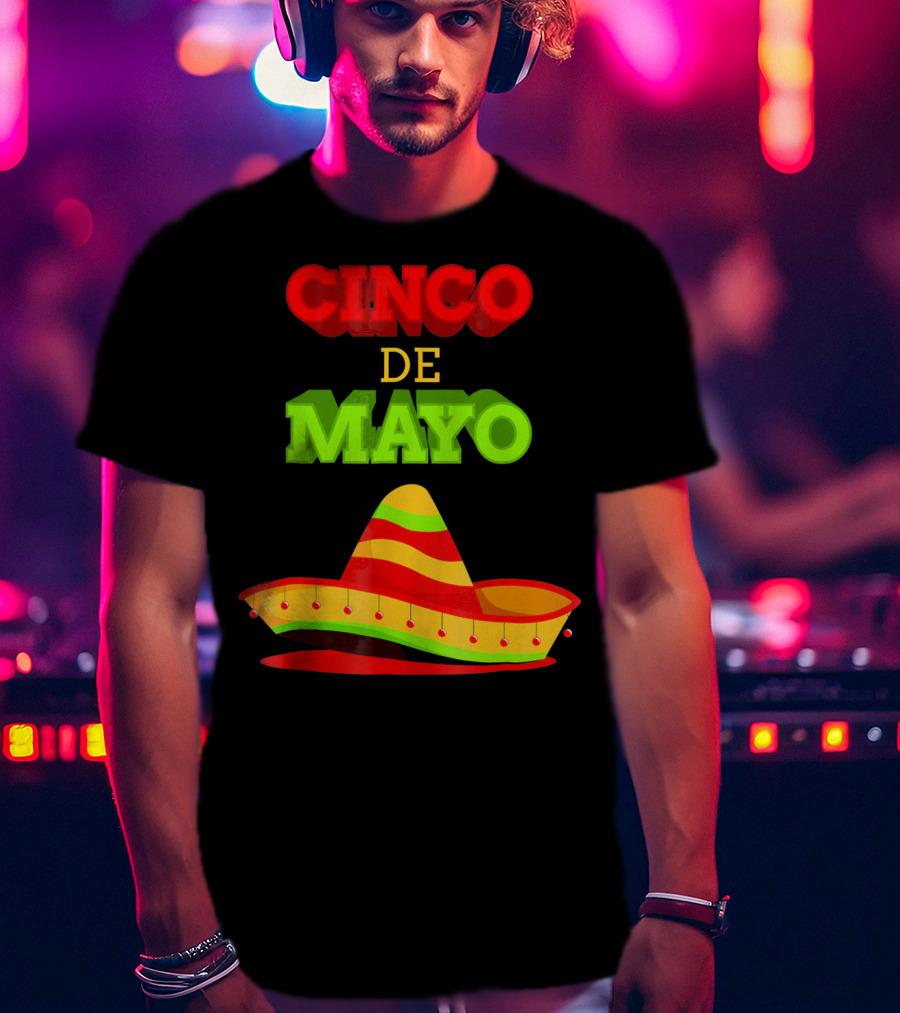 Cinco De Mayo Sombrero T-Shirt