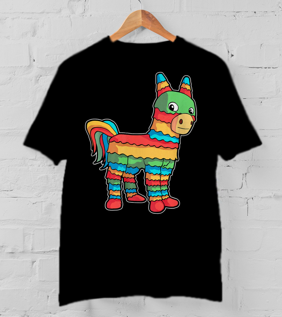 Funny Colorful Pinata I'd Had That Cinco De Mayo T-Shirt