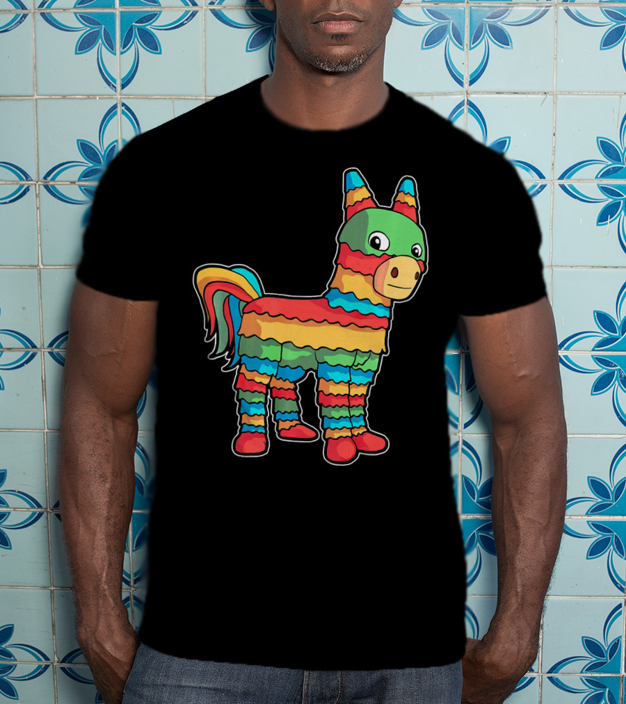 Funny Colorful Pinata I'd Had That Cinco De Mayo T-Shirt