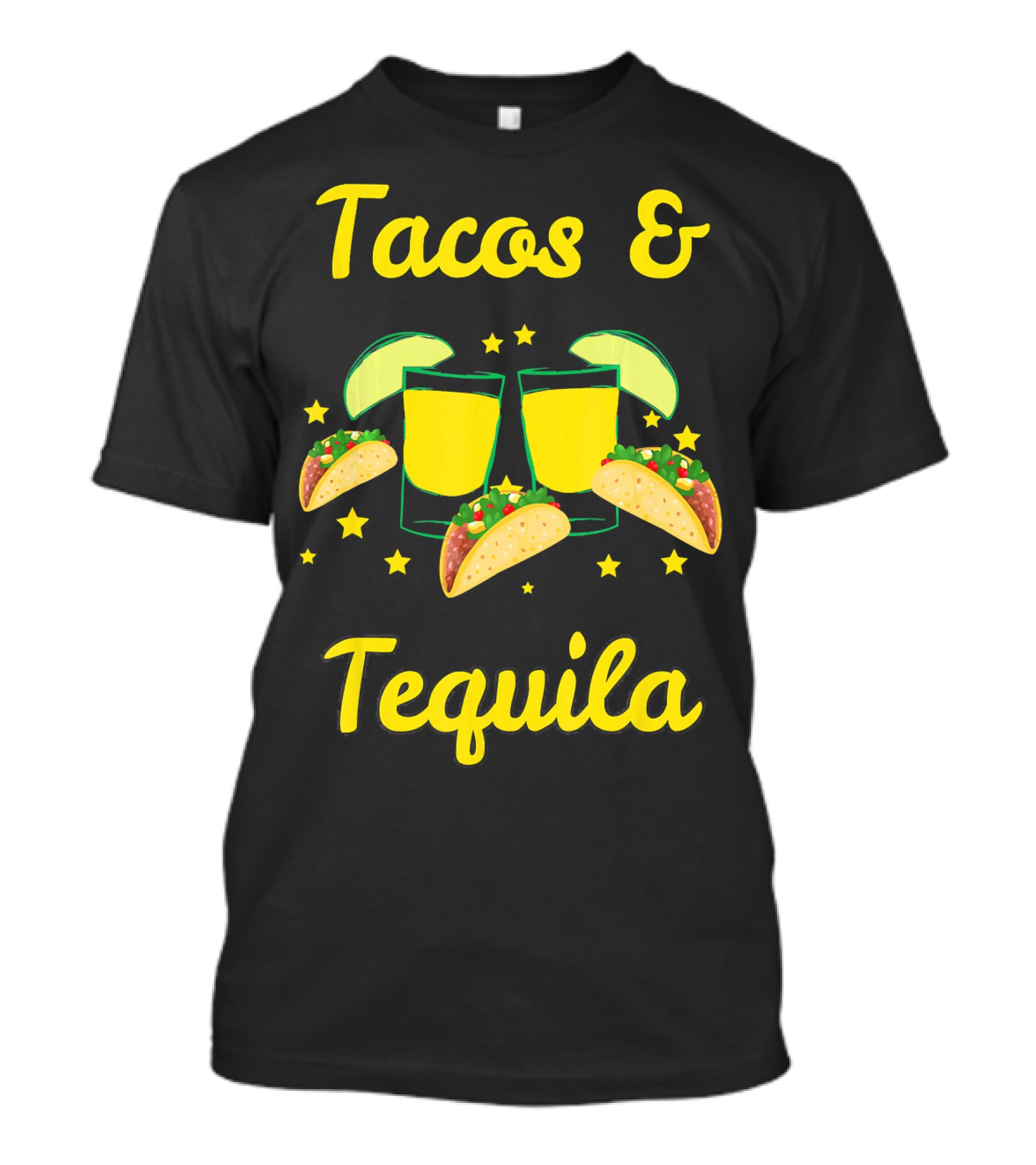 Cinco De Mayo Tacos Tequila Emoji T-Shirt