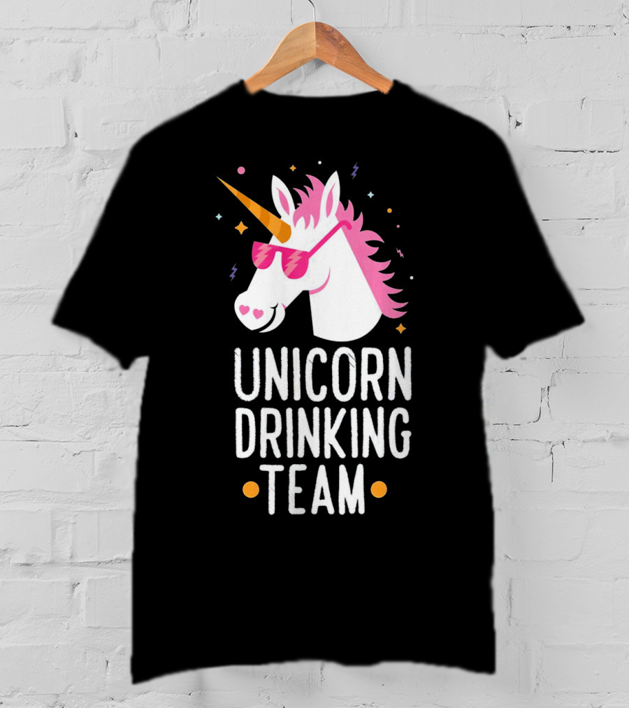 Unicorn Drinking Team Cinco De Mayo Celebration Fun Party Squad T-Shirt