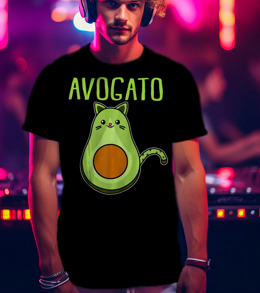 Avogato Cat Cinco De Mayo T-Shirt