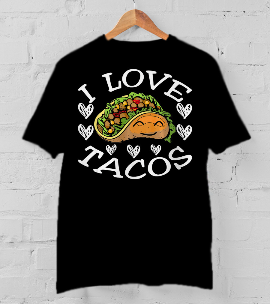 I Love Tacos Cinco De Mayo Women Me T-Shirt