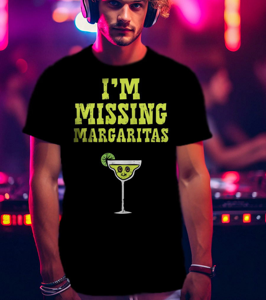 Cinco De Mayo I'm Missing Margaritas Pregnancy T-Shirt