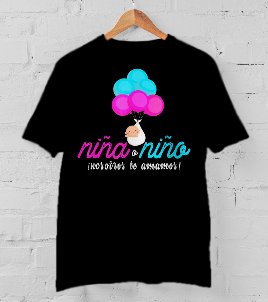 Niña O Niño Nosotros Te Amamos Playera Latino Revelación T-Shirt